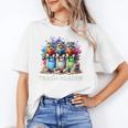 Racoons Trash Reader Book Lover Romantic Novels Premium Unisex T-Shirt Racoons Trash Reader Book Lover Romantic Novels Premium Unisex T-Shirt