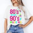 Retro 1980s 80's Baby 1990s 90's Made Me Nostalgia Vibes Premium Tri-Blend Unisex T-Shirt