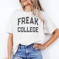 Retro Anti Social FREAK COLLEGE Introvert Stay Away From Me Unisex T-Shirt