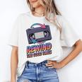Rewind Good Times Retro VHS Tape Nostalgia 80s 90s Premium Tri-Blend Unisex T-Shirt