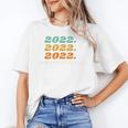 Senior 2022 Shirt Class Of 2022 Retro Graduation Grad Unisex T-Shirt