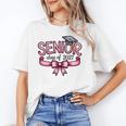 Senior Class Of 2027 Coquette Pink Bow Graduation 2027 Women Unisex T-Shirt