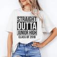 Straight Outta Junior High Graduation Class Of 2018 Unisex T-Shirt