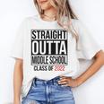 Straight Outta Middle School Graduation Shirt Class Of 2022 Unisex T-Shirt