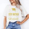Super Proud Step Brother Of 2025 Graduate Graduation Family Premium Unisex T-Shirt