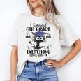 I Survived 6th Grade Graduated Cat Graduation For Men Women Girls Kids Unisex T-Shirt
