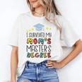 I Survived My Mom's Master's Degree Master Graduation Unisex T-Shirt