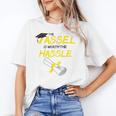 Tassel Worth The Hassle 2018 Graduation Quote Ylw Unisex T-Shirt