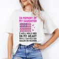 USA Flag With Pink And Black Ribbon In Memory Of My Daughter For Women Men Unisex T-Shirt USA Flag With Pink And Black Ribbon In Memory Of My Daughter For Women Men Unisex T-Shirt