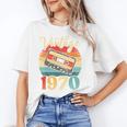 Vintage 1970 Retro Cassette Tape 70s Born Nostalgia Birthday Unisex T-Shirt