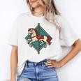 Vintage Carousel Horse Merry Go Round Nostalgia Art Premium Unisex T-Shirt