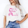I Wear Pink In Memory Of My Daughter Breast Cancer Awareness Premium Unisex T-Shirt