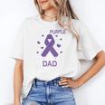 I Wear Purple In Memory Of Dad Pancreatic Cancer Awareness Unisex T-Shirt I Wear Purple In Memory Of Dad Pancreatic Cancer Awareness Unisex T-Shirt