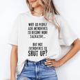 Why Do People Ask Introverts To Become More Talkative Unisex T-Shirt Why Do People Ask Introverts To Become More Talkative Unisex T-Shirt