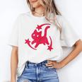 Yk2 Grunge Scary Cat With Shooting Stars 90s Nostalgia Unisex T-Shirt Yk2 Grunge Scary Cat With Shooting Stars 90s Nostalgia Unisex T-Shirt