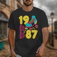 1987 Retro Raised In The 80s Old School Nostalgia Vibes Unisex T-Shirt