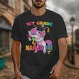 1st Grade Nailed It Flossing Unicorn Graduation Shirt Unisex T-Shirt