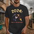 2024 Year Of The Introvert New Year Adventures Unisex T-Shirt 2024 Year Of The Introvert New Year Adventures Unisex T-Shirt