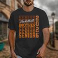 2026 Basketball Senior Brother Graduation Matching Family Unisex T-Shirt
