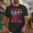 3D Printer Introvert 3D Printing Unisex T-Shirt