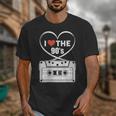 90s Nostalgia Cassette Heart Retro I Love The 90s Unisex T-Shirt 90s Nostalgia Cassette Heart Retro I Love The 90s Unisex T-Shirt