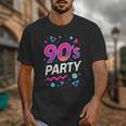90's Party 90s Nostalgia Retro Rave Dance Music Unisex T-Shirt 90's Party 90s Nostalgia Retro Rave Dance Music Unisex T-Shirt