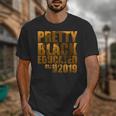 African American Girl Graduation Shirt Senior 2019 Unisex T-Shirt