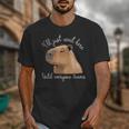 Antisocial Introvert Capybara Sarcastic Humor Unisex T-Shirt Antisocial Introvert Capybara Sarcastic Humor Unisex T-Shirt