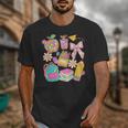 Apple Disco Pencil Books Bow Teacher Student Back To School Unisex T-Shirt Apple Disco Pencil Books Bow Teacher Student Back To School Unisex T-Shirt