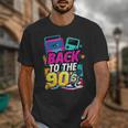 Back To The 90s Nostalgia Cassette Game Console Boombox Unisex T-Shirt