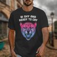 Bi Shy And Ready To Cry Bisexual Introvert Bi Pride Unisex T-Shirt Bi Shy And Ready To Cry Bisexual Introvert Bi Pride Unisex T-Shirt