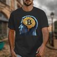 Bitcoin Human Brain Memory Clever Smart Intelligence Unisex T-Shirt