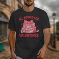 All Booked For Valentine Bow Books Lover Teacher Girl Women Unisex T-Shirt