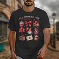 All Booked For Valentine Coquette Bow Girl Women Teacher Unisex T-Shirt All Booked For Valentine Coquette Bow Girl Women Teacher Unisex T-Shirt