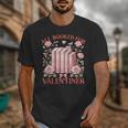 All Booked For Valentines Shirt Romantic Cupid Roses Books Unisex T-Shirt