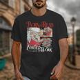 Born To Read Forced To Work Santa Christmas Book Lover Retro Unisex T-Shirt