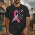 Breast Cancer Awareness In Memory Of Mom Butterfly Pink Unisex T-Shirt Breast Cancer Awareness In Memory Of Mom Butterfly Pink Unisex T-Shirt