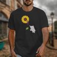 Caring Memory Elephant Sunflower Alzheimer Unisex T-Shirt