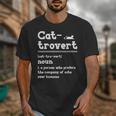 Cat-Trovert Definition Cat Introvert Pet Lover Unisex T-Shirt Cat-Trovert Definition Cat Introvert Pet Lover Unisex T-Shirt