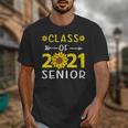 Class Of 2021 Senior Graduation Sunflower Unisex T-Shirt