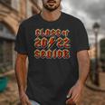Class 2022 Senior 80s 90s Rock Retro Vintage Graduation Unisex T-Shirt