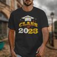 Class Of 2023 School Graduation Vintage Retro Class Of 2023 Unisex T-Shirt