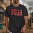 Class Of 2024 Senior Back To School Vintage Graduation Tee Unisex T-Shirt