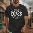 Class Of 2026 Twenty 26 Classic Rock Graduation Senior 2026 Unisex T-Shirt
