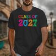 Class Of 2027 Shirt For Boys And Girls Fun 2027 Graduation Unisex T-Shirt