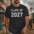 Class Of 2027 Shirt Graduation School Future Graduate Unisex T-Shirt