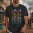 Class Of 2037 Vintage Kindergarten To Graduation Unisex T-Shirt