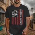 Criminal Justice Major College Student Graduate Graduation Unisex T-Shirt