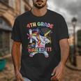 Dabbing 4th Grade Unicorn Graduation Class Of 2021 Nailed It Unisex T-Shirt