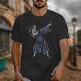 Dabbing Graduate Zebra Team Mascot Graduation Senior Shirt Unisex T-Shirt